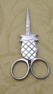 Pineapple Scissors Silver  Special